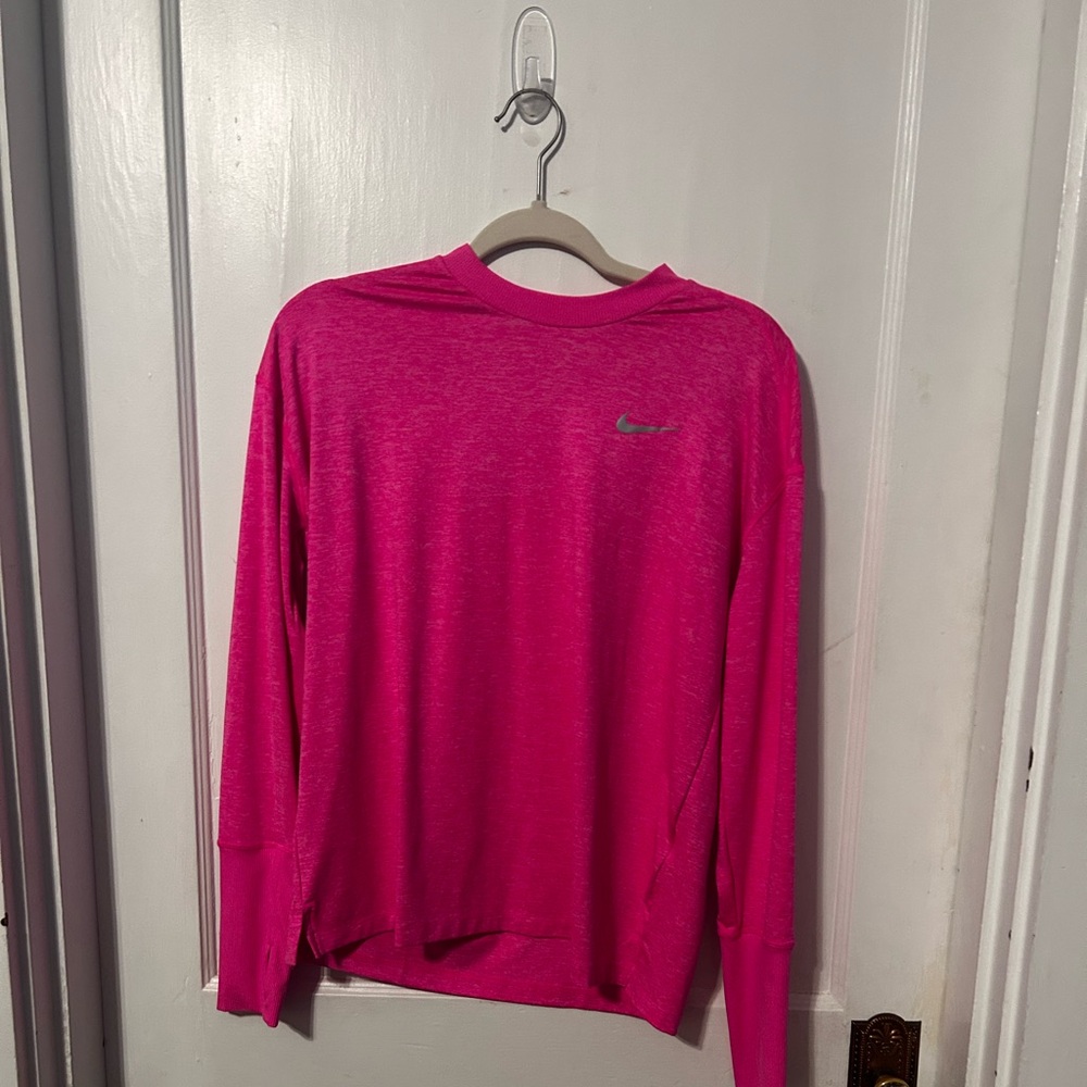 Nike Women's Pink Long Sleeve Top